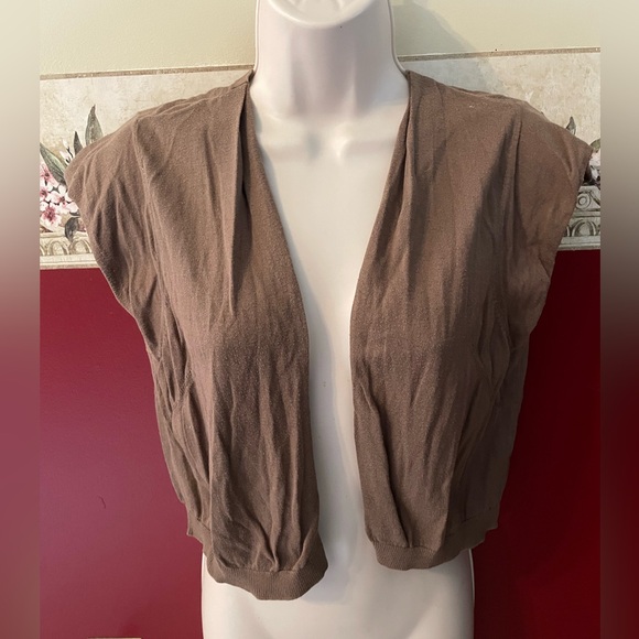 Old Navy Tan Knit Cardigan - Picture 1 of 3